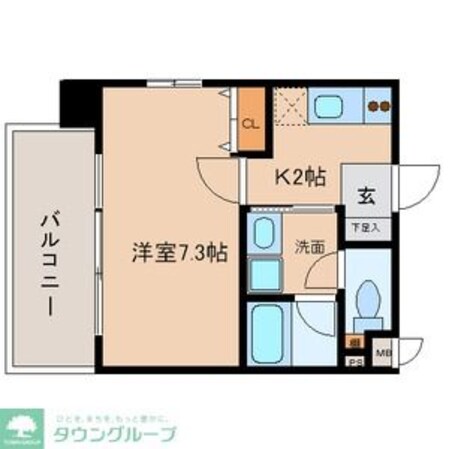 ブルームライフ新栄の物件間取画像